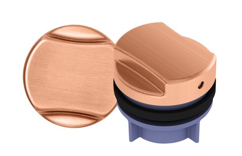 Výpust pop-up s košíkem HELIKA AQF-002V-C glossy – pohled 3