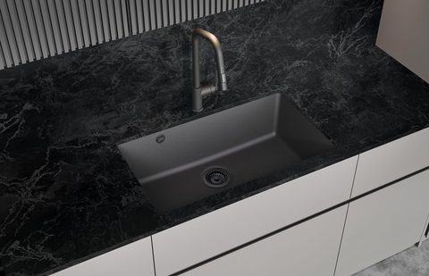 Ruční výpust HELIKA AQP-601 HELIKA – barva Černá metalíza
