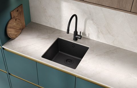 Ruční výpust HELIKA AQP-601 HELIKA – barva Černá metalíza