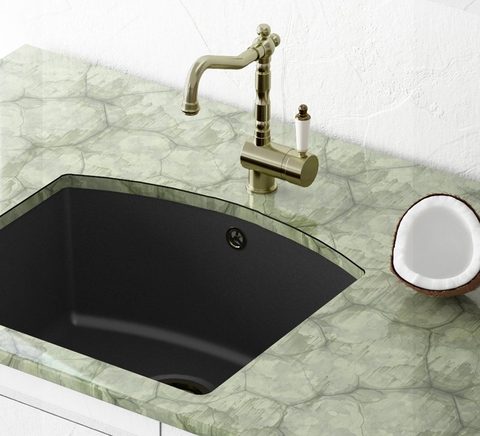 Kuchyňská baterie HELIKA HERA 2473 – barva Černá metalíza