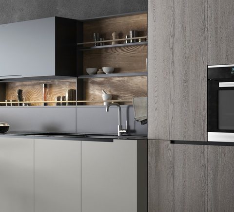 Kuchyňská baterie HELIKA MIRRUS 5063 – v kuchyni