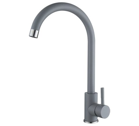 Kuchyňská baterie HELIKA SABIA ECO 5523E2 – barva Alumetalíza (šedá)