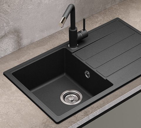 Kuchyňská baterie HELIKA FORTE 5553 – barva Černá metalíza