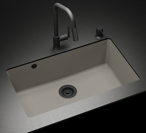 Kuchyňská baterie se stahovací sprškou HELIKA MATENO 7023 – v kuchyni
