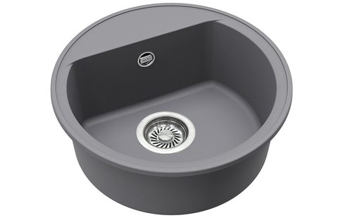 Granitový dřez HELIKA ECO-1 – barva Alumetalíza (šedá)