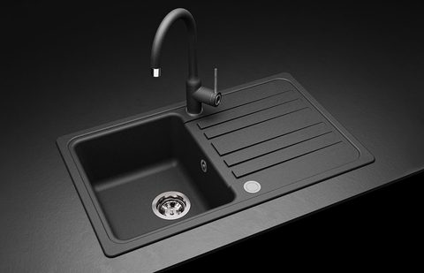 Granitový dřez HELIKA SQ101 – NOTUS – pohled 6