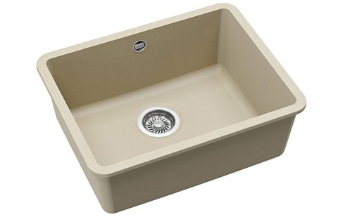 Granitový dřez HELIKA SQA102 – ARCA – barva Silica (světle šedá)