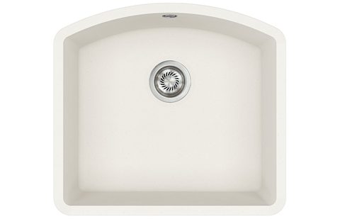 Granitový dřez HELIKA SQA103 – ARCA – barva Alba (bílá)