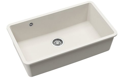 Granitový dřez HELIKA SQA104 – ARCA – barva Alba (bílá)