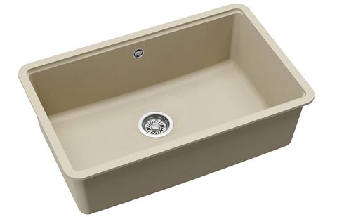 Granitový dřez HELIKA SQA105 – ARCA – barva Silica (světle šedá)