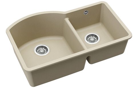 Granitový dřez HELIKA SQA220 – ARCA – barva Silica (světle šedá)