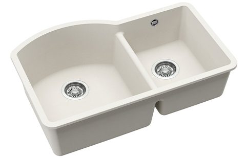 Granitový dřez HELIKA SQA220 – ARCA – barva Alba (bílá)