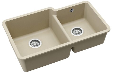Granitový dřez HELIKA SQA230L/R – ARCA – barva Silica (světle šedá)