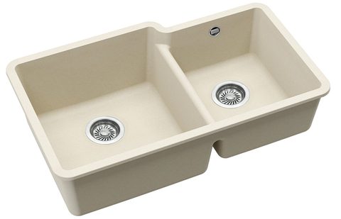 Granitový dřez HELIKA SQA230L/R – ARCA – barva Mandlová