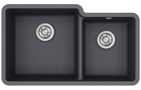 Granitový dřez HELIKA SQA230L/R – ARCA – barva Grafit