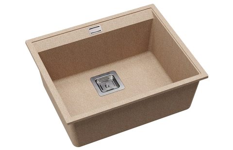 Granitový dřez HELIKA SQD100 – DELICIA – barva Béžová