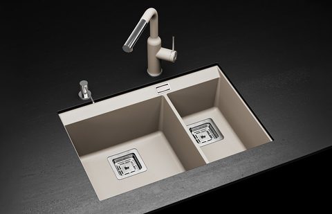 Granitový dřez HELIKA SQD150 – DELICIA – pohled 11