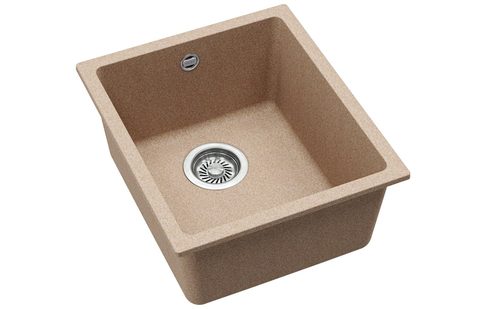 Granitový dřez HELIKA SQF101 – barva Béžová