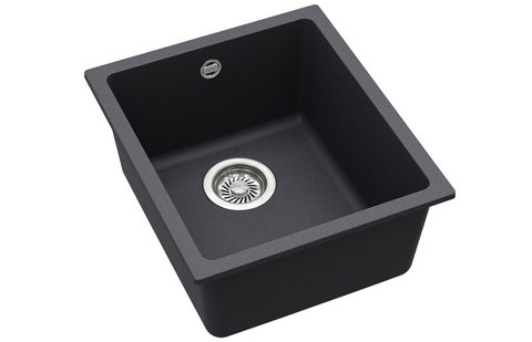 Granitový dřez HELIKA SQF101 – barva Grafit