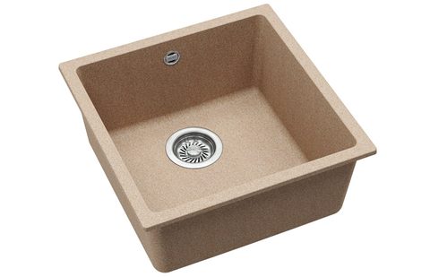 Granitový dřez HELIKA SQF102 – barva Béžová