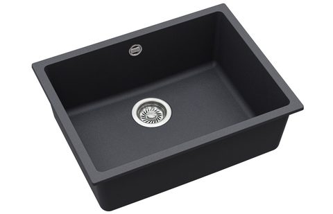 Granitový dřez HELIKA SQF104 – barva Grafit