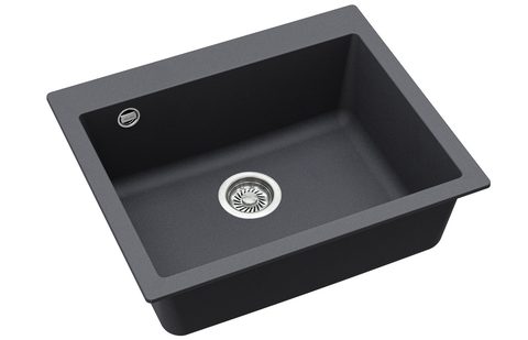 Granitový dřez HELIKA SQS101 – SIMPLEX – barva Grafit