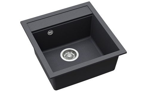Granitový dřez HELIKA SQT100 – TESA – barva Grafit