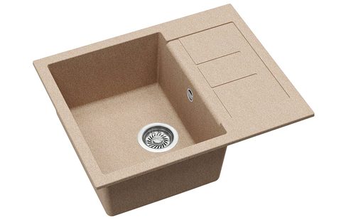 Granitový dřez HELIKA SQT102 – TESA – barva Béžová