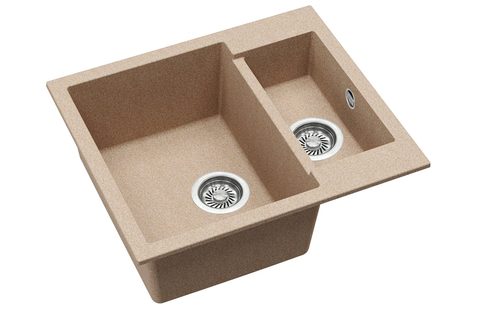 Granitový dřez HELIKA SQT150 – TESA – barva Béžová