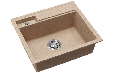 Granitový dřez HELIKA SQU100 – QUADRO – barva Béžová
