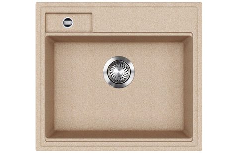 Granitový dřez HELIKA SQU100 – QUADRO – barva Béžová