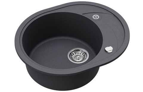 Granitový dřez HELIKA SR102 – CLARUS – barva Grafit
